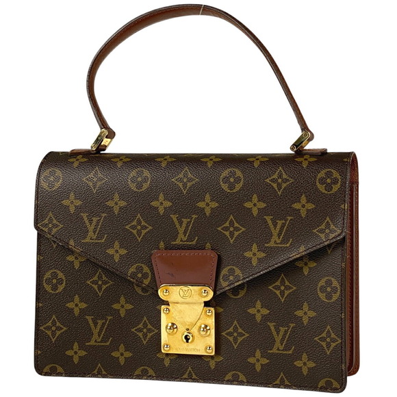 Louis Vuitton Handbag Brown Monogram Concorde - Picture 1 of 7